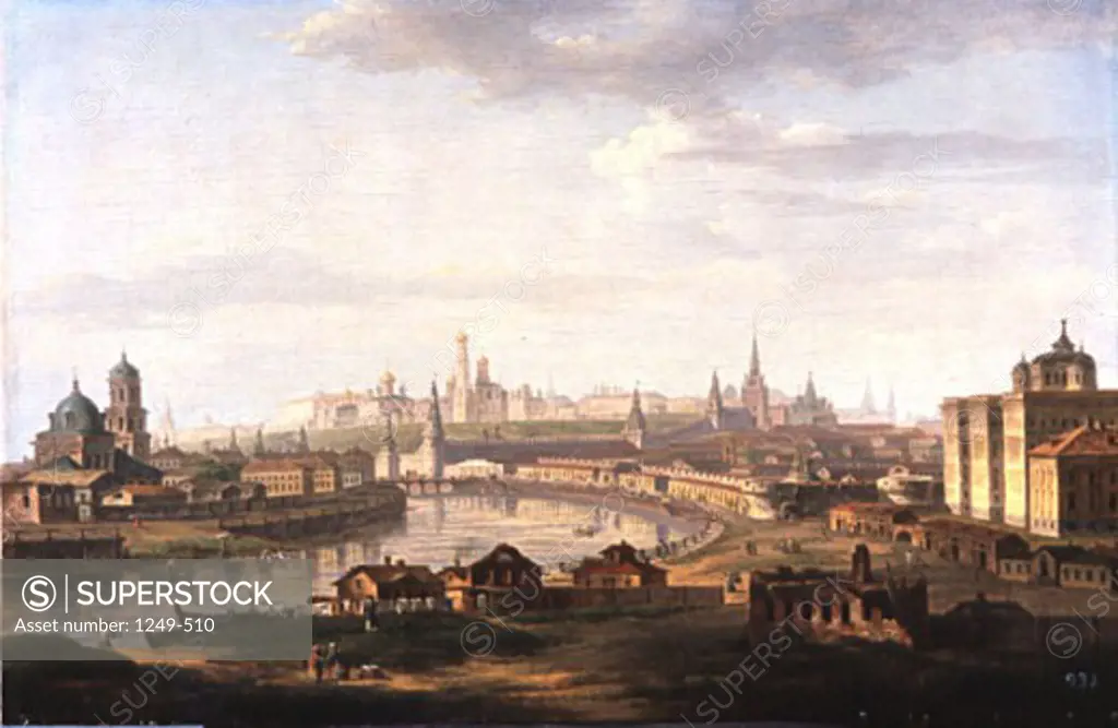 View of Moscow by M.N. Vorobiev, 1819, 1787-1855