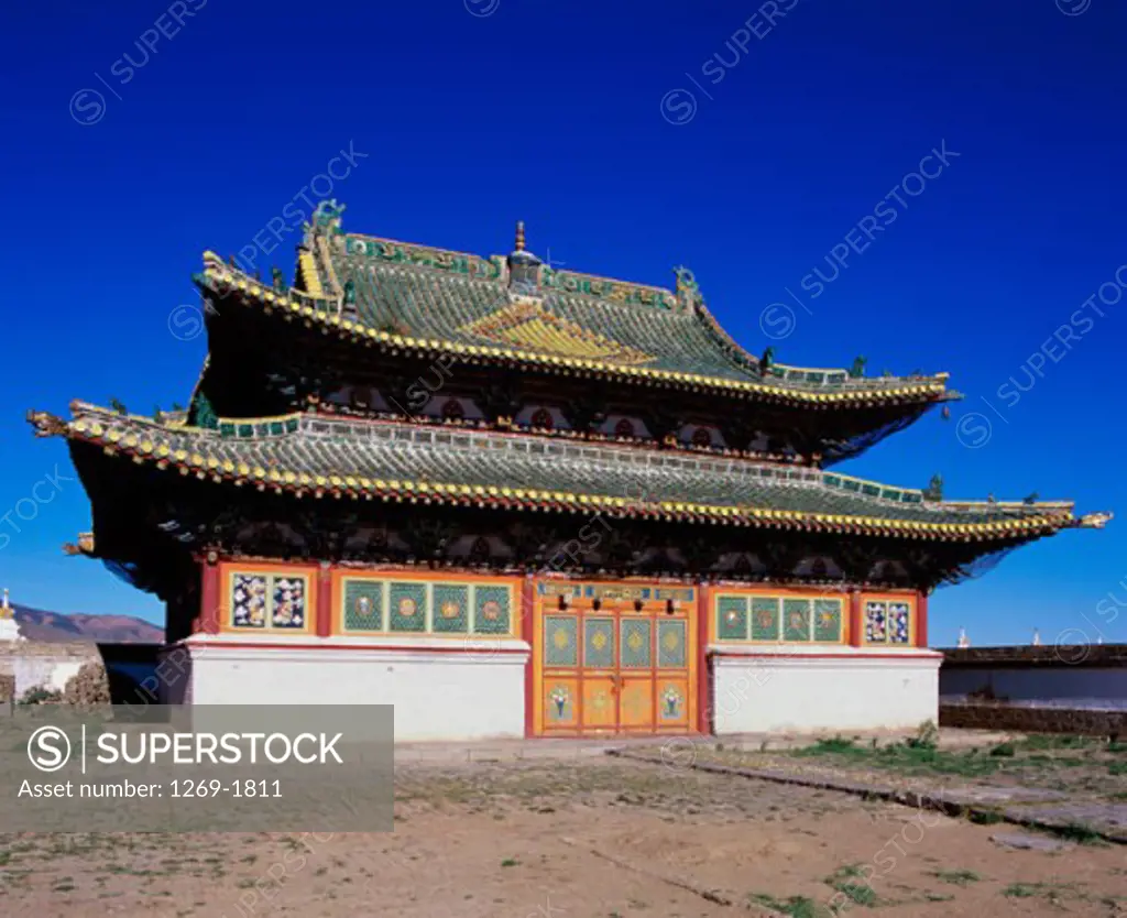 Eastern Temple Erdene Zuu Monastery Khar Khorin Mongolia