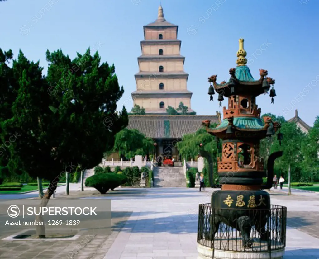 Big Wild Goose Pagoda Xi'an  China