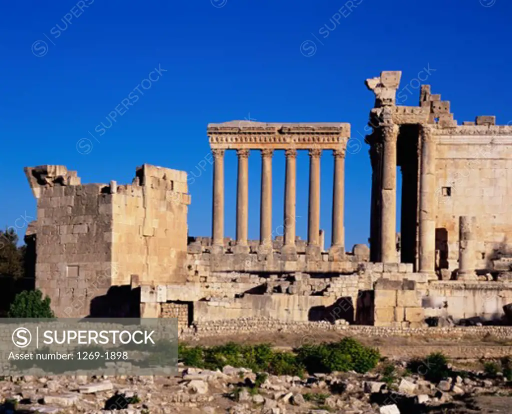 Temple of Jupiter Baalbek Lebanon