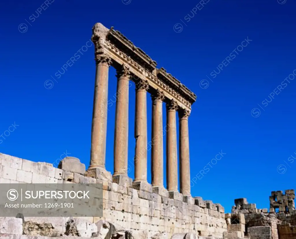 Temple of Jupiter Baalbek Lebanon
