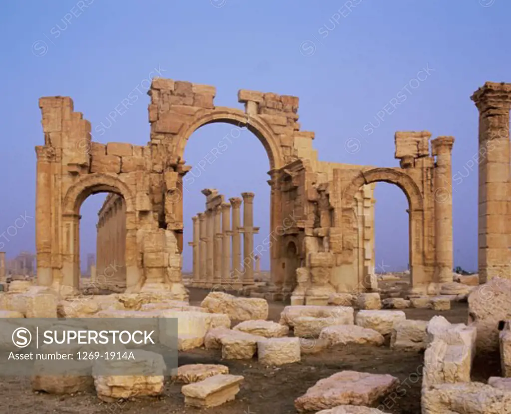 Monumental Arch Palmyra Syria