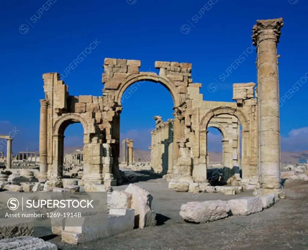 Monumental Arch Palmyra Syria