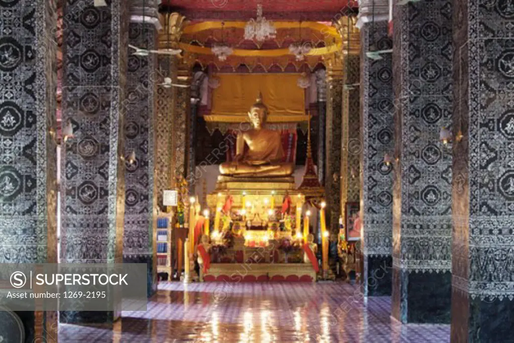 Main Hall Wat That Luang Luang Prabang, Thailand