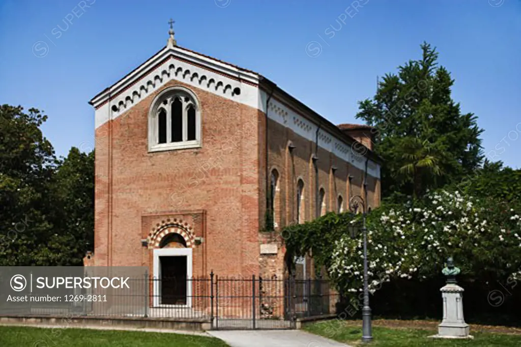 Facade of a chapel, Scrovegni Chapel, Padua, Veneto, Italy
