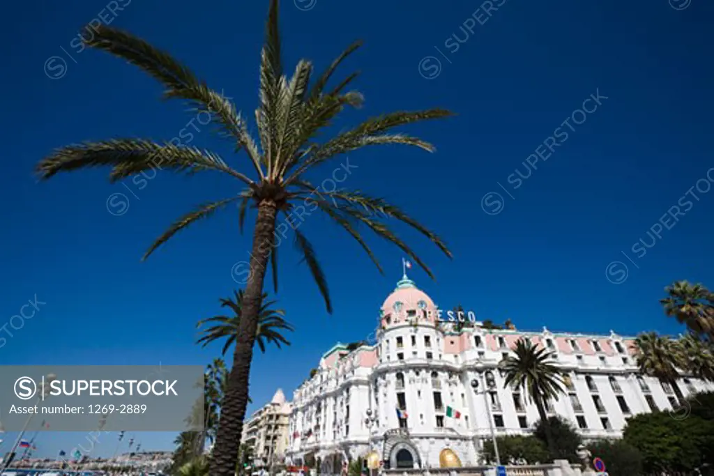 Hotel in a city, Hotel Negresco, Promenade Des Anglais, Nice, Provence-Alpes-Cote d'Azur, France
