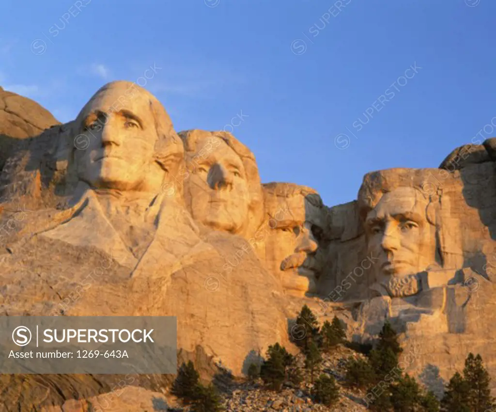 Mount Rushmore National Memorial, South Dakota, USA