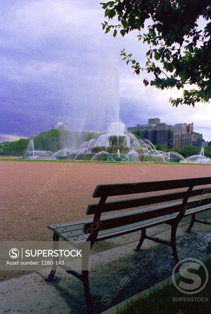 Buckingham Fountain Grant Park Chicago Illinois, USA