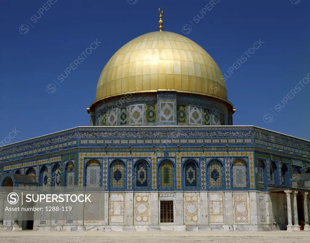 Facade of a shrine, Dome of the Rock, Jerusalem, Israel