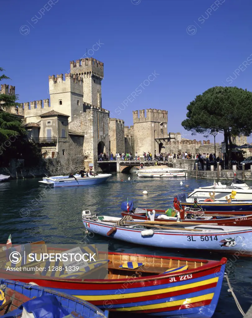 Scaligero Castle Sirmione Lake Garda Italy