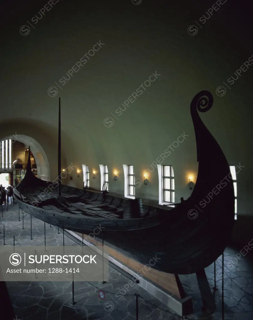 Oseberg Ship Viking Ship Museum Oslo Norway 