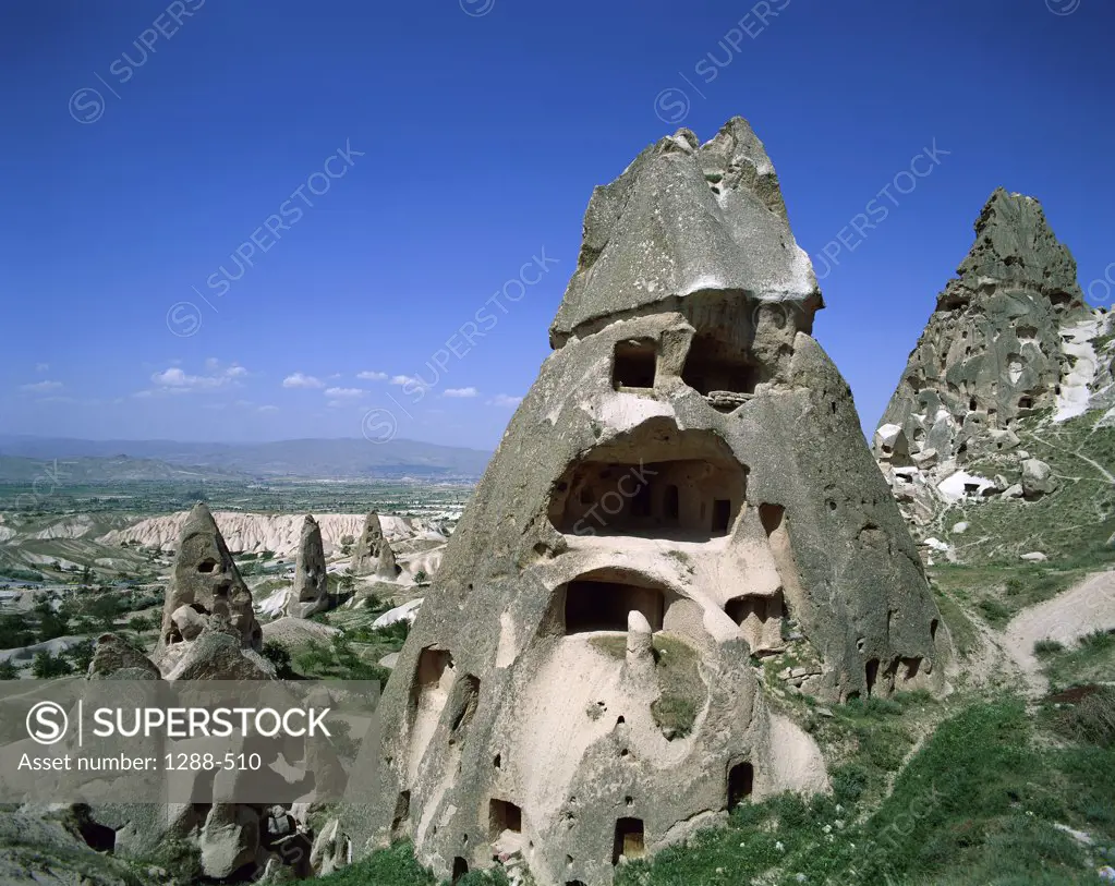 Museum in a valley, Goreme Open-Air Museum, Cappadocia, Turkey