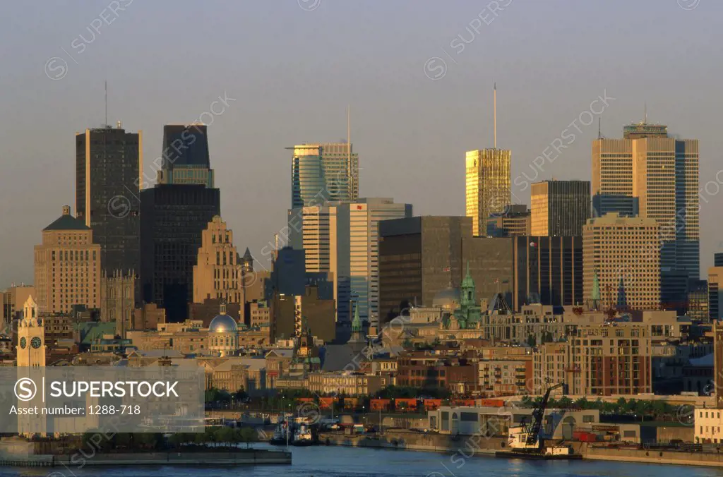 High rise buildings in Montreal, Quebec, Canada