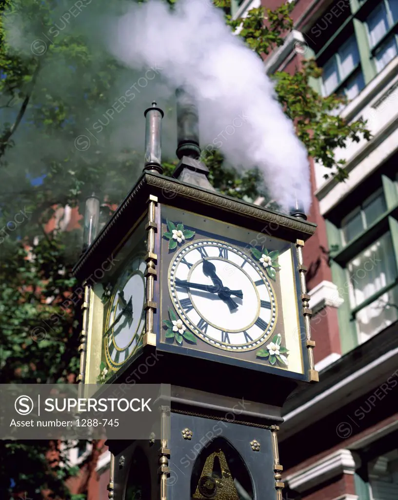 Gastown Steam Clock, Vancouver, British Columbia, Canada