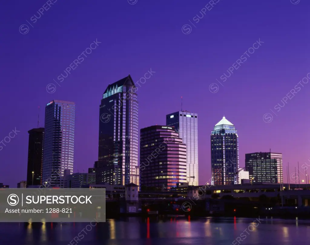 City on the waterfront, Tampa, Florida, USA