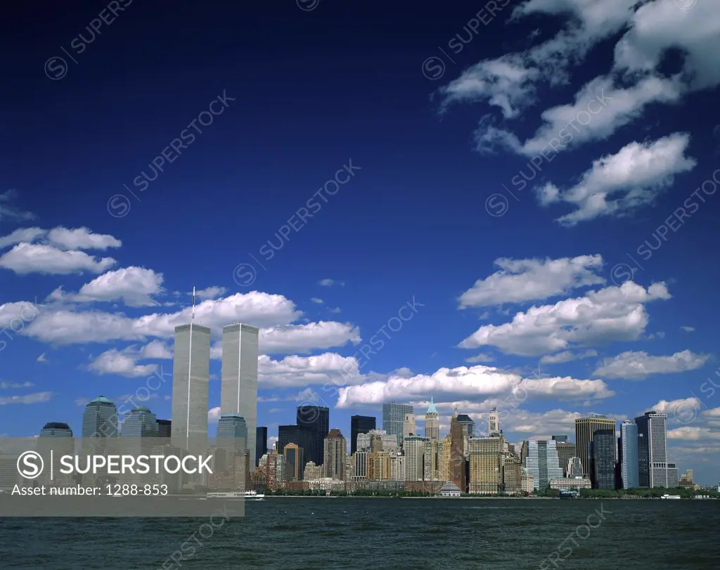 City on the waterfront, New York City, New York, USA