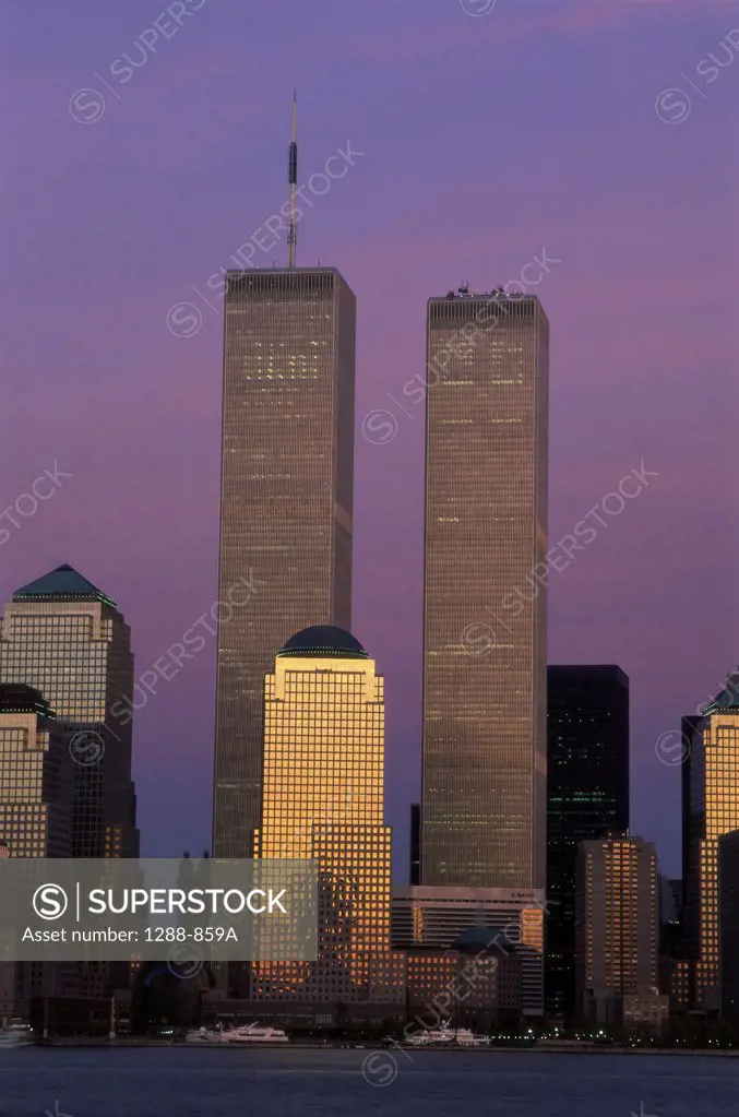 City on the waterfront, World Trade Center, New York City, New York, USA