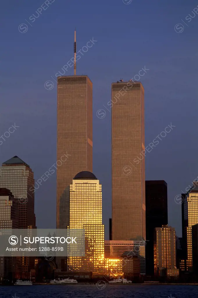 City on the waterfront, World Trade Center, New York City, New York, USA