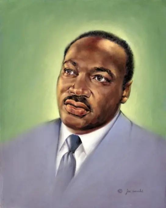 Martin Luther King, Jr. (I) by Joe Cauchi, 1918-1986