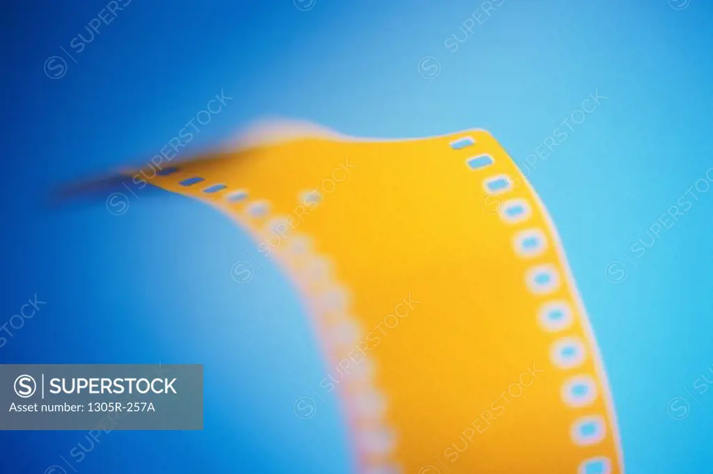Close-up of camera film