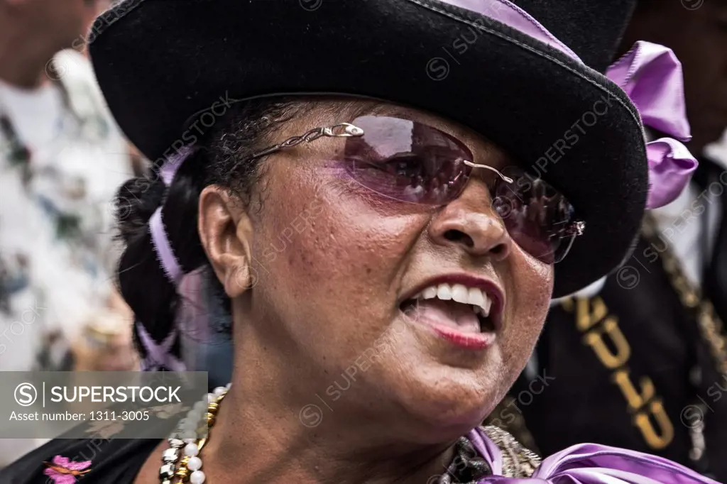 Second line parades often mean participants are dressed in their Sunday best.