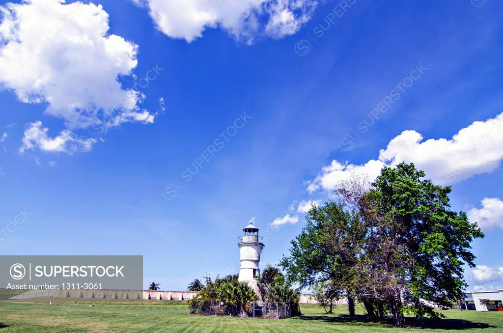 Grounded Lighthouse on the campus of UNO in New Orleans, Louisiana,