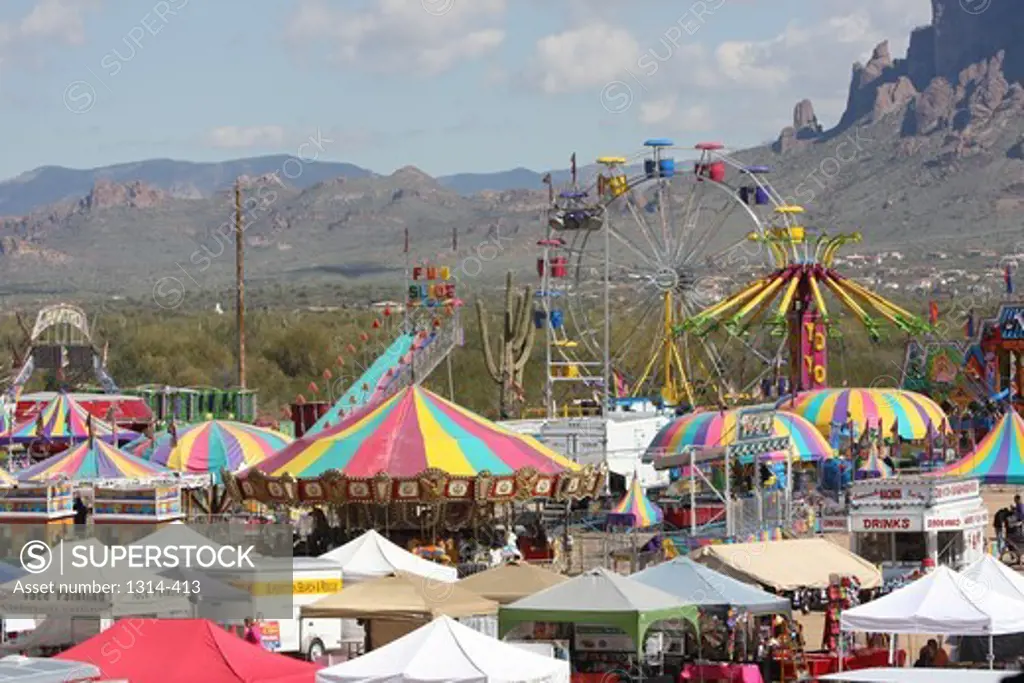 USA, Arizona, Fair and carnival in Apache Junction