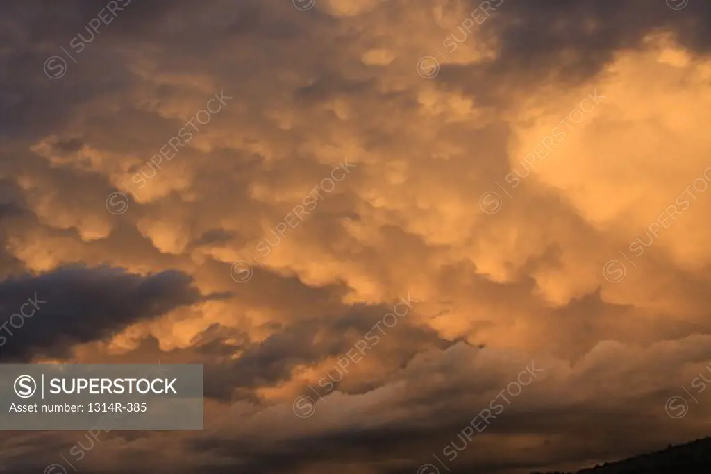 USA, Arizona, Phoenix, Altocumulus cloud formations