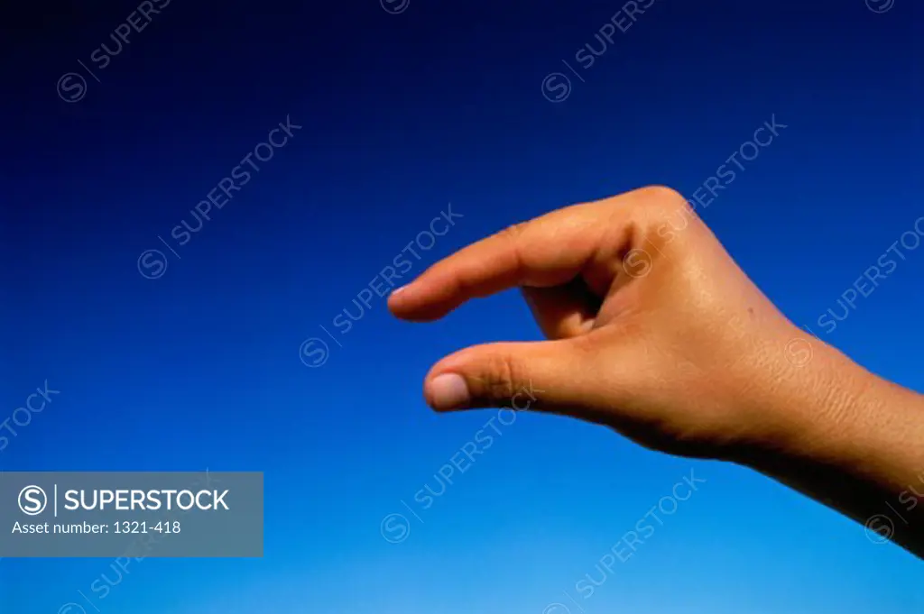 Close-up of human hands gesturing