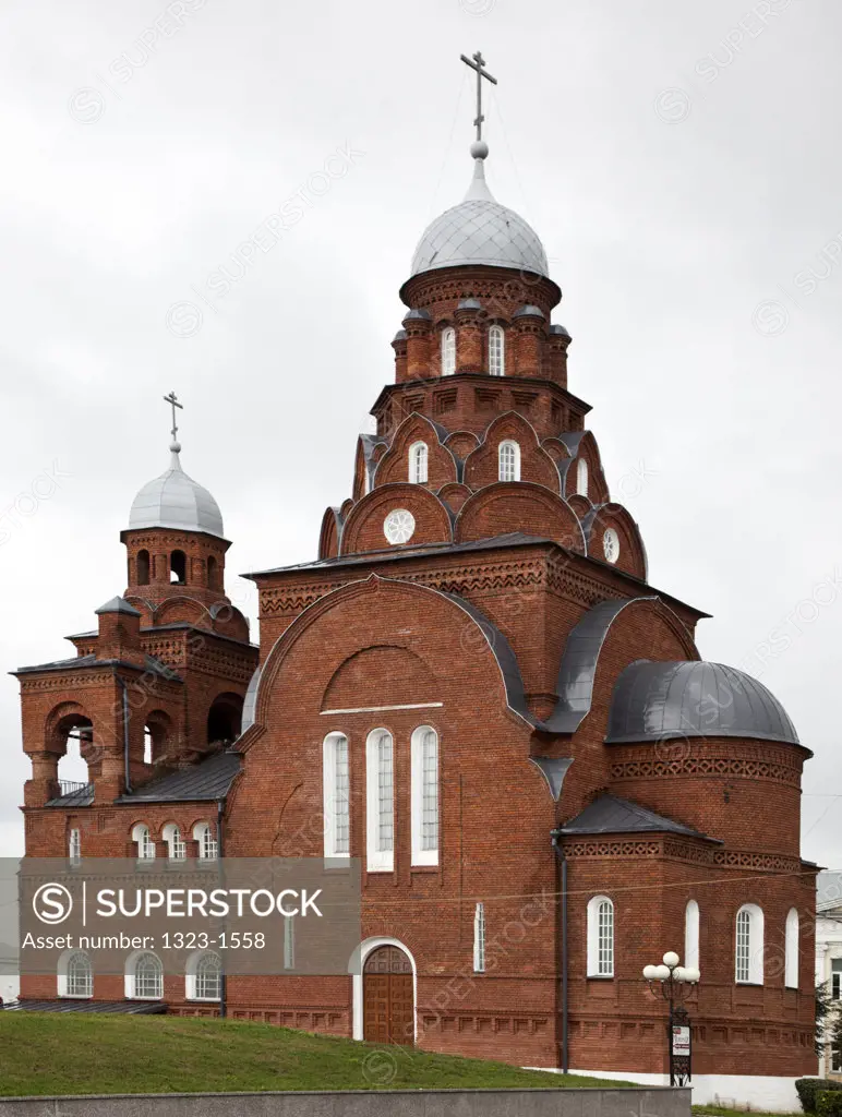Low angle view of trinity church, Vladimir, Russia