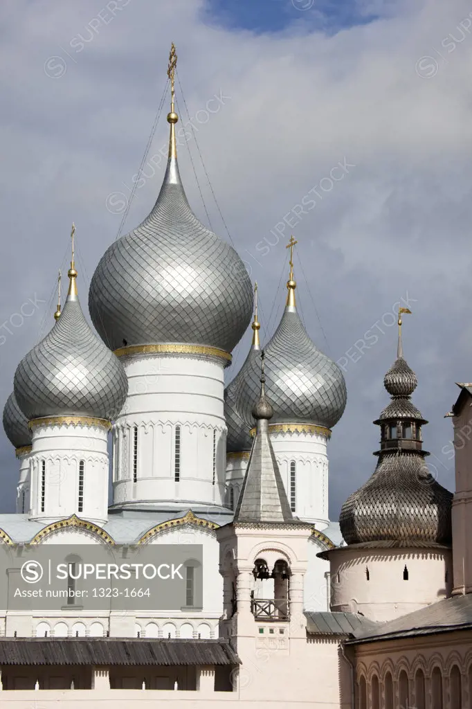Low angle view of a church, Church of The Resurrection, Rostov Kremlin, Rostov, Yaroslavl Oblast, Russia
