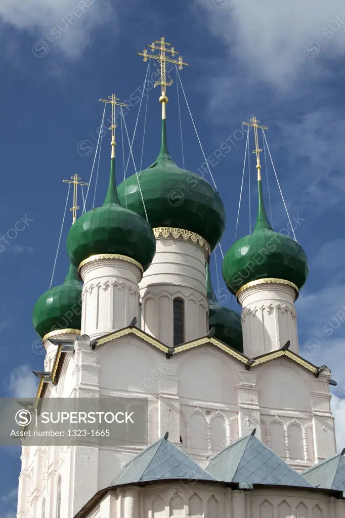 Low angle view of a church, Church of The St. John The Divine, Rostov Kremlin, Rostov, Yaroslavl Oblast, Russia