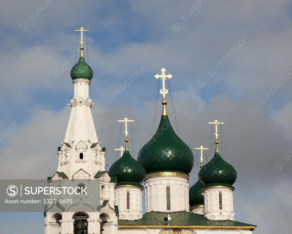 Low angle view of a church, Church of Elijah The Prophet, Yaroslavl, Russia