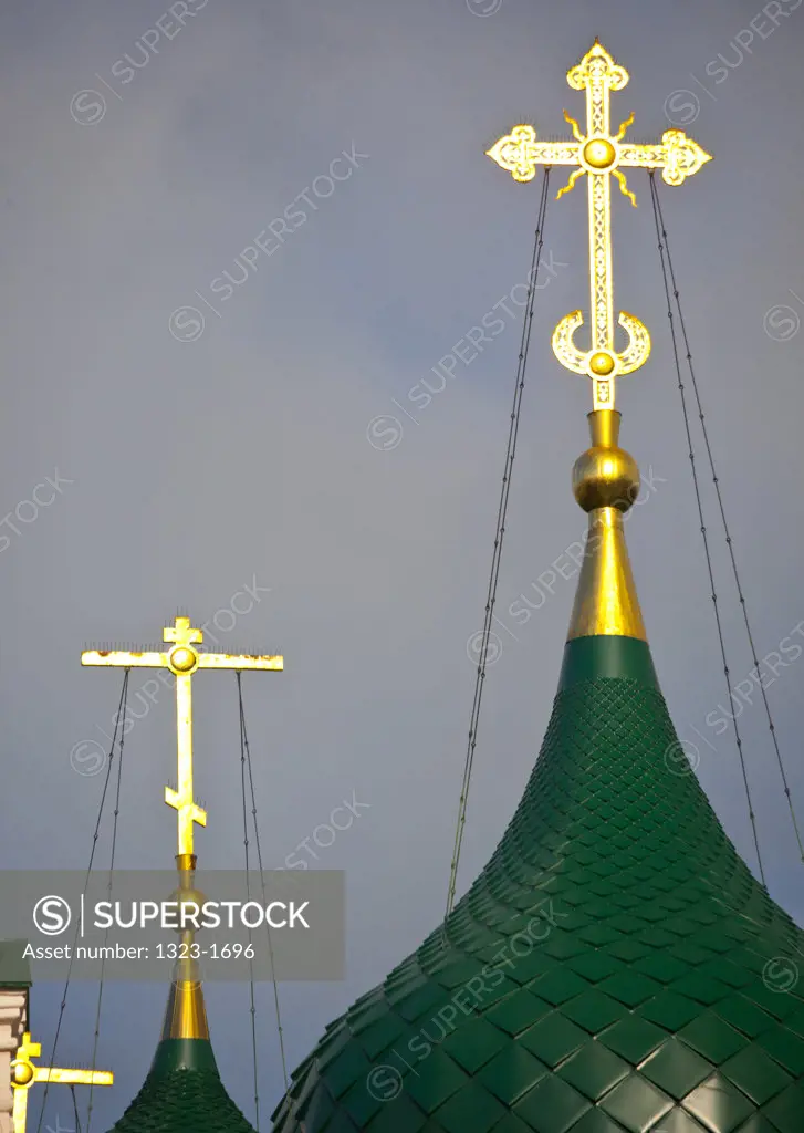 High section view of a church, Church of Elijah The Prophet, Yaroslavl, Russia