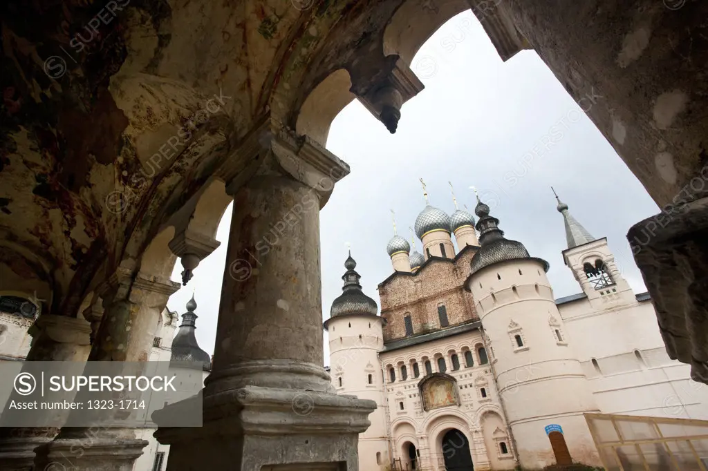 Low angle view of a church, Kremlin, Rostov, Russia