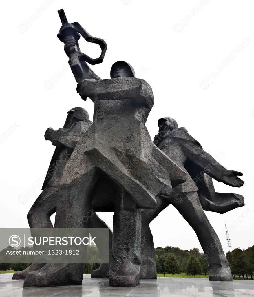 Latvia, Riga, Victory Memorial to Soviet Army