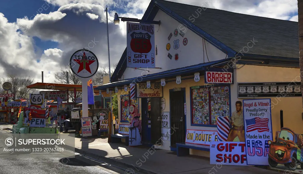 Along Route 66, Seligman, Arizona.