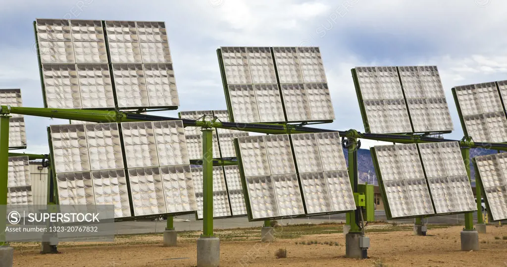 Solar Panels near Mojave, California