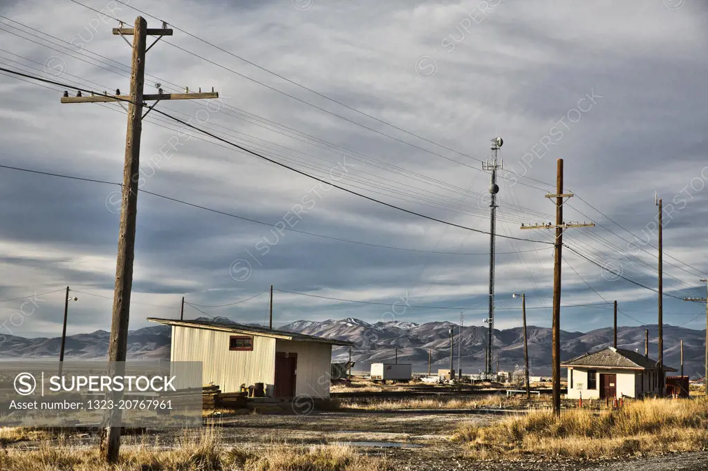 Small houses at Gerlach Nevada