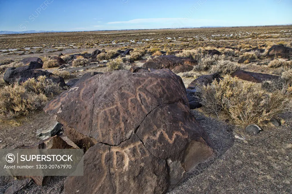 Petroglyphs at Grimes Point, Nevada