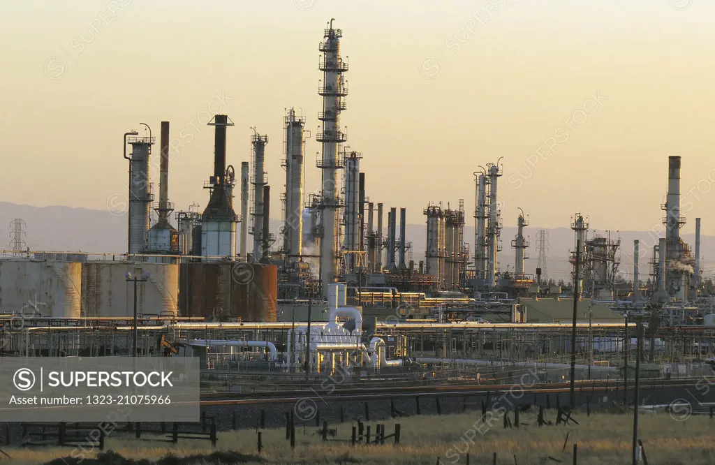 Bakersfield Oil Fields and Refineries