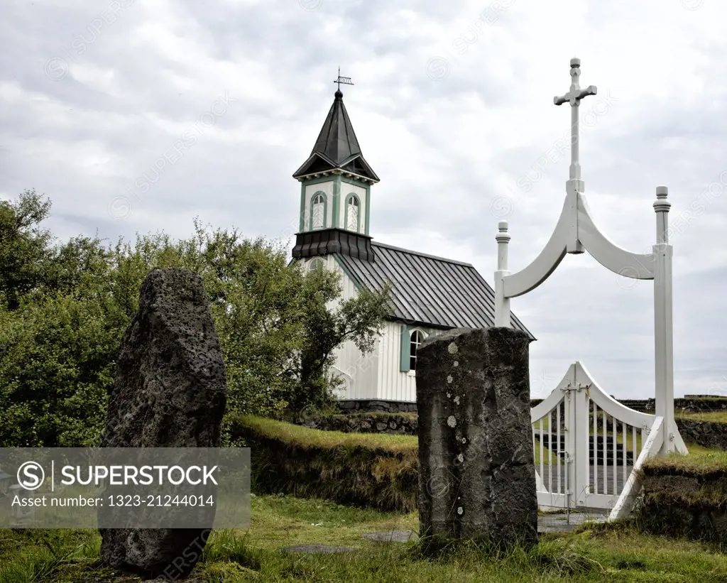 The church in Thingvellir Iceland.