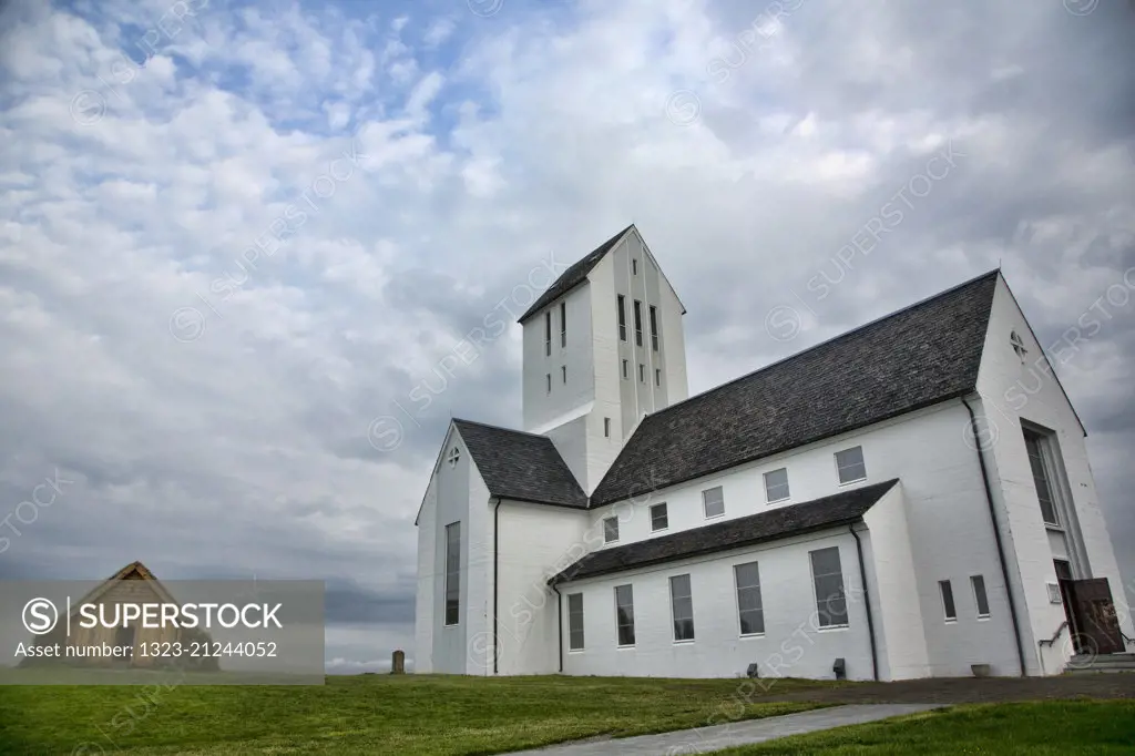 The Skalholt Cathedral, Iceland.