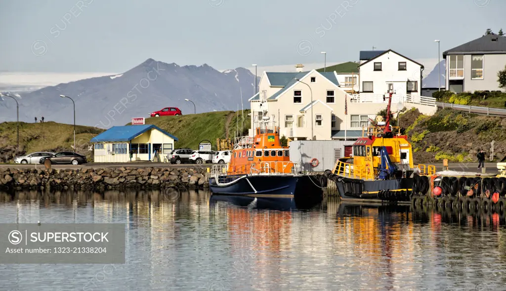 The fishing village of Hofn,Iceland