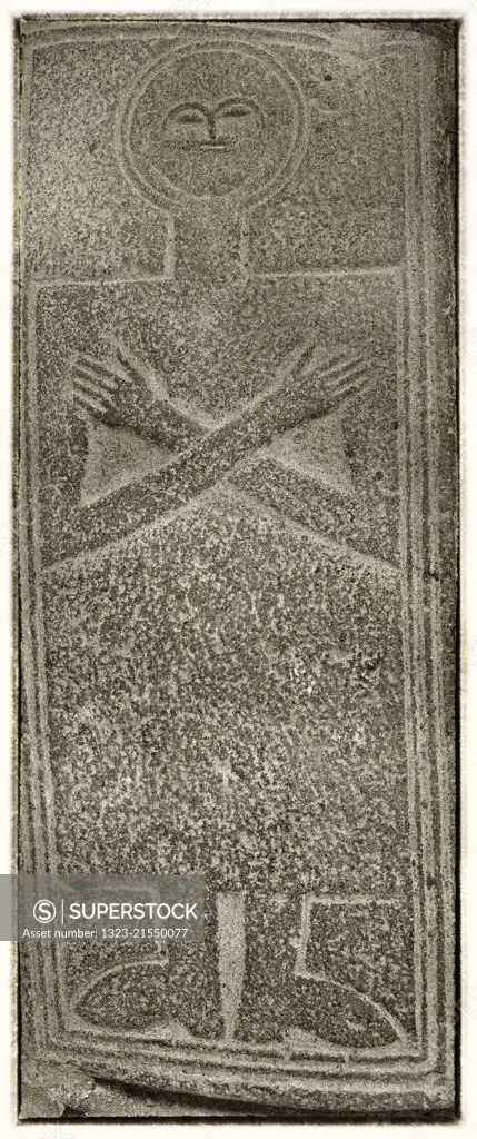 Views of Armenian Cross stones or Khachkars in Armenia.