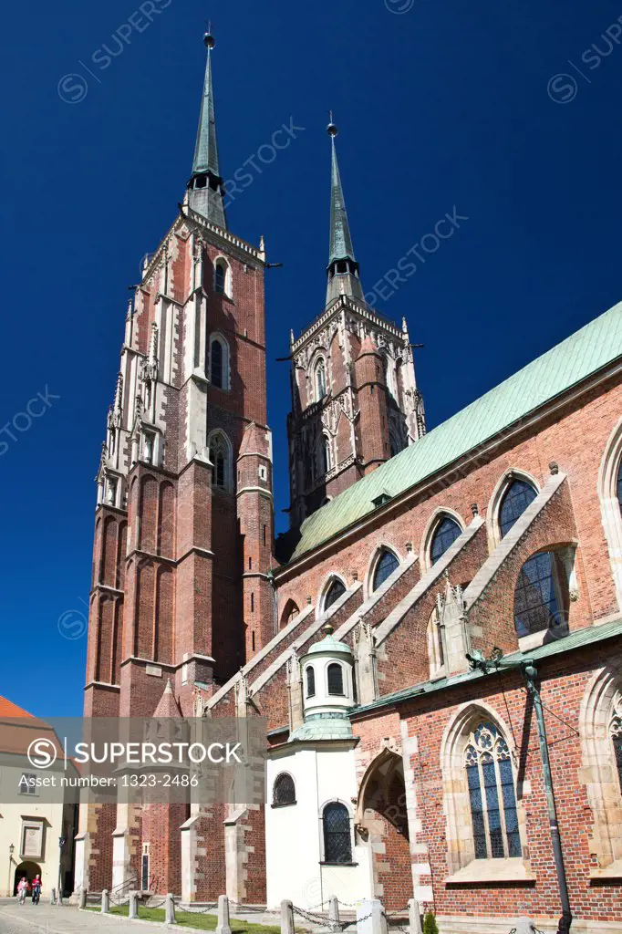Poland, Wroclaw, St. John's Cathedral on Ostrow Tumski Isle