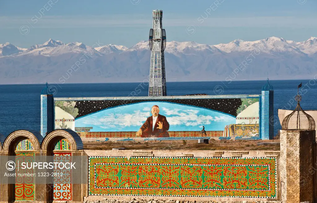 Kyrgyzstan, Old amusement park on Lake Issyk Kul