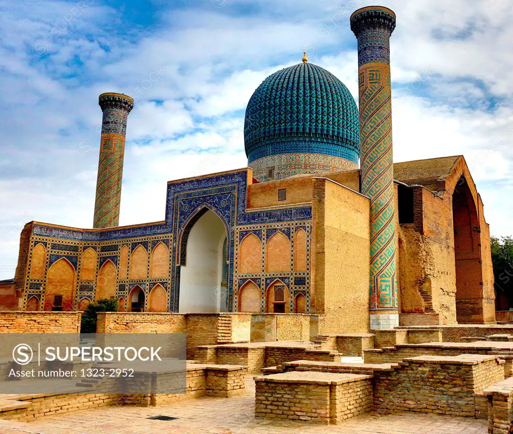 Uzbekistan, Samarkand, Gur-e Amir Mausoleum