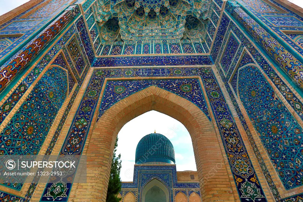 Uzbekistan, Samarkand, Gur-e Amir Mausoleum