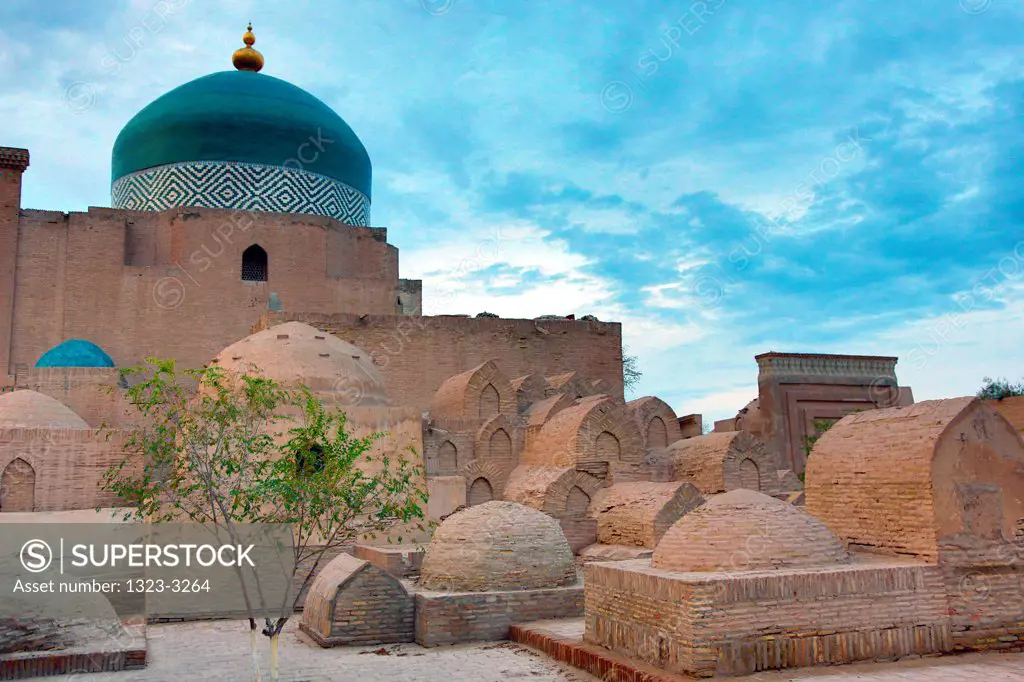 Uzbekistan, Khiva, Necropolis of Pahlavan-Mahmud
